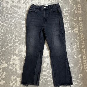 Abercrombie The Kick Flare Ultra High Rise Size 27